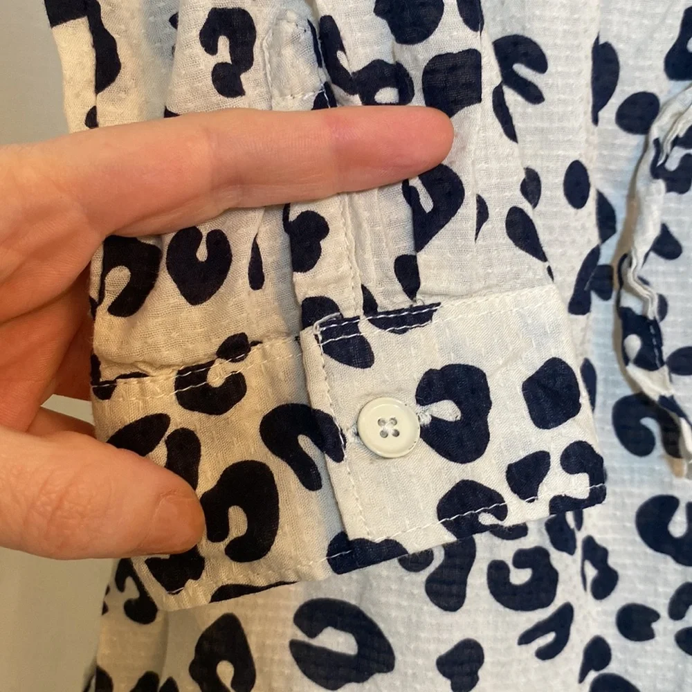 Gap Kids Long Sleeve Shirtdress w Pockets